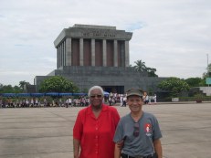Mausolée de Ho Chi Minh 3 avec le Guide